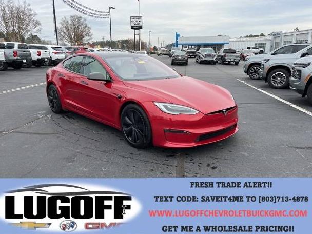 TESLA MODEL S 2021 5YJSA1E60MF451364 image